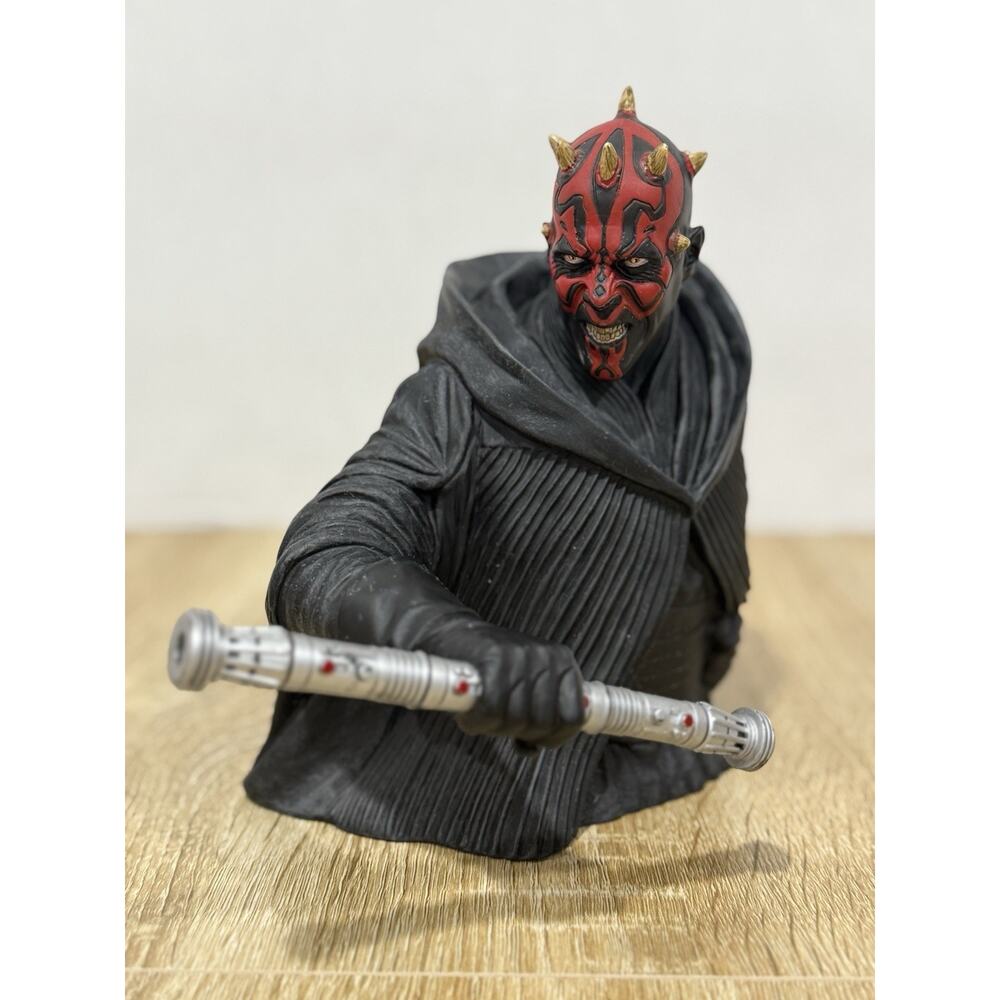 Darth Maul Bust Coin Bank - STAR WARS - Diamond Select - VINTAGE